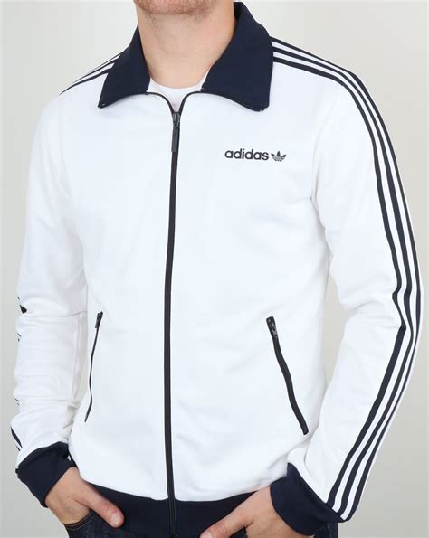 adidas beckenbauer tt weiß|adidas originals beckenbauer track top.